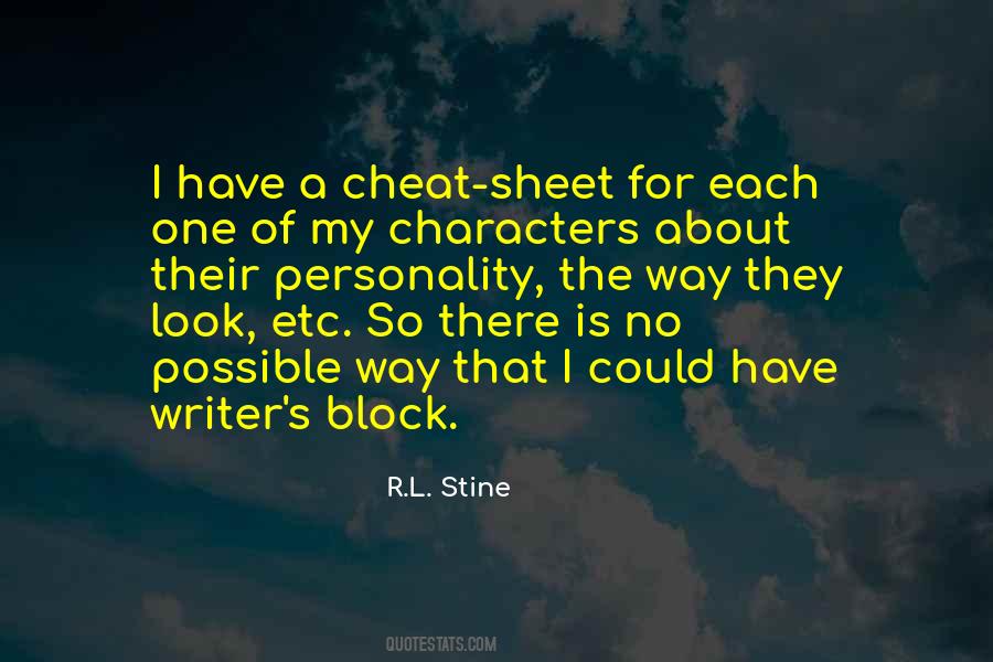 R L Stine Quotes #1212453