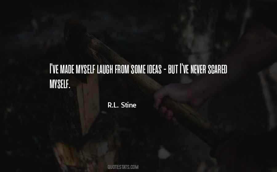 R L Stine Quotes #1777038