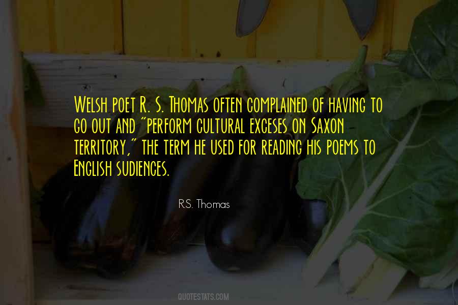 R S Thomas Quotes #1700820