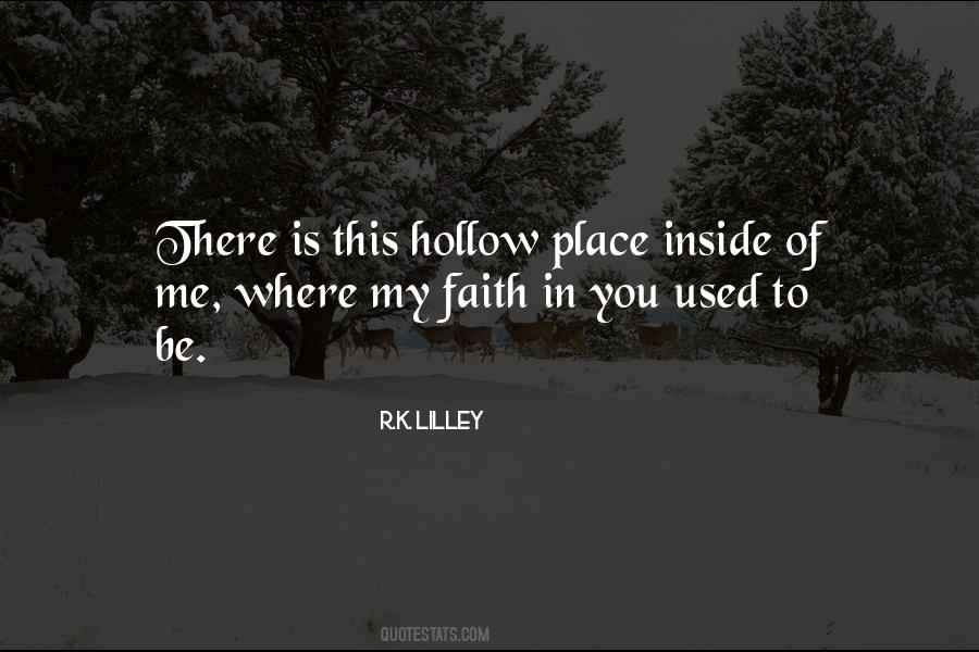 R.k. Lilley Quotes #51693