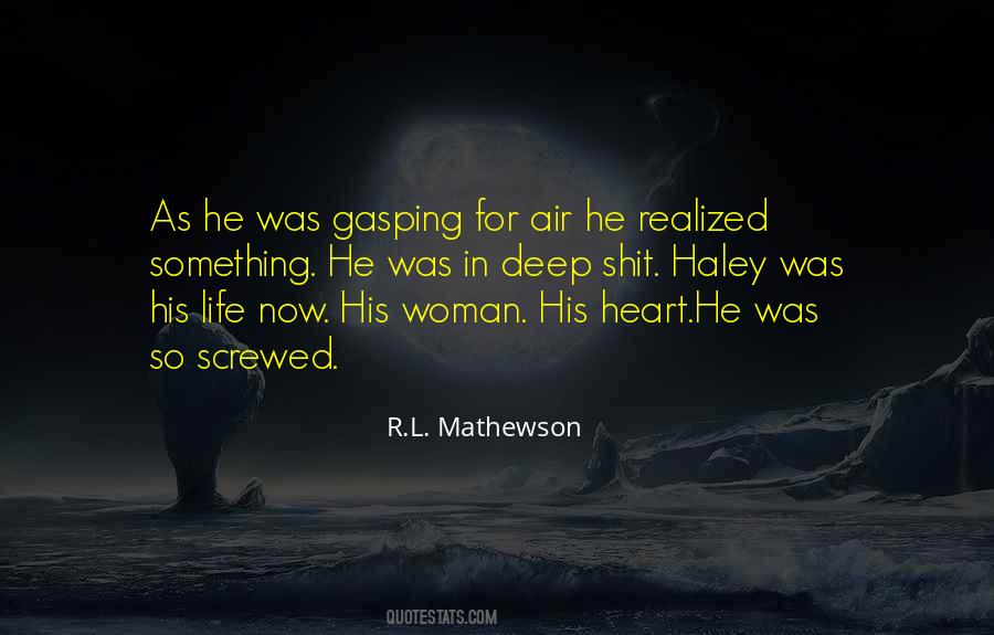 R.l Mathewson Quotes #1383917