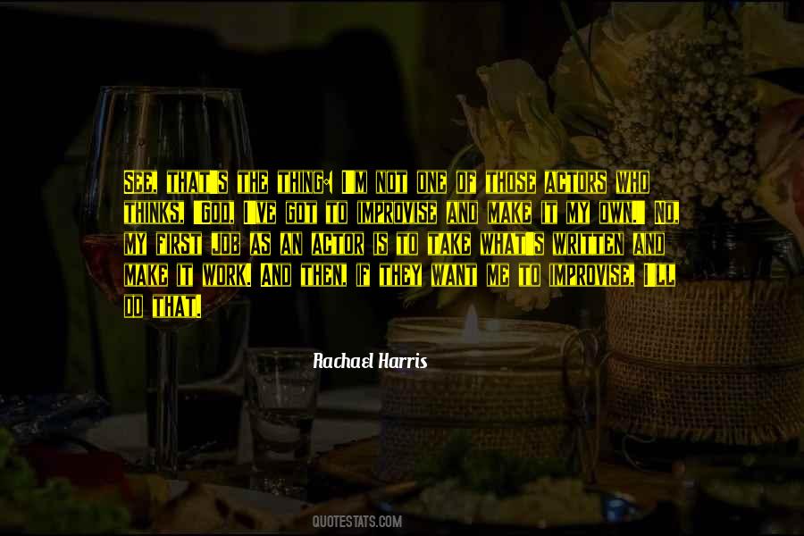 Rachael Harris Quotes #980700