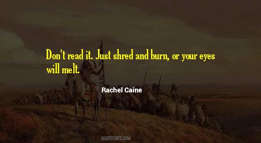 Rachel Caine Quotes #279829