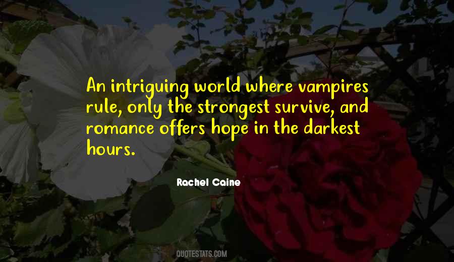 Rachel Caine Quotes #38917