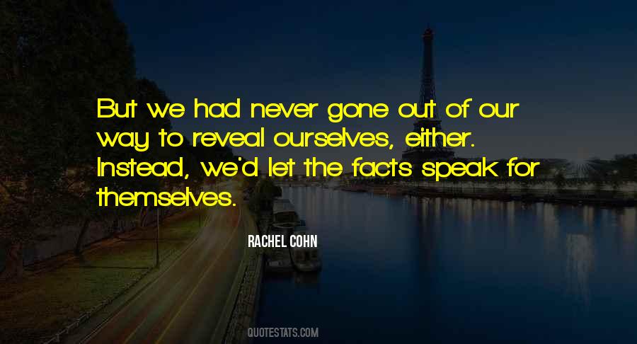 Rachel Cohn Quotes #154578