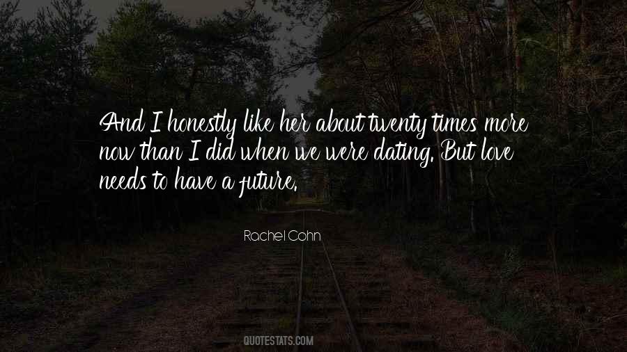 Rachel Cohn Quotes #236965