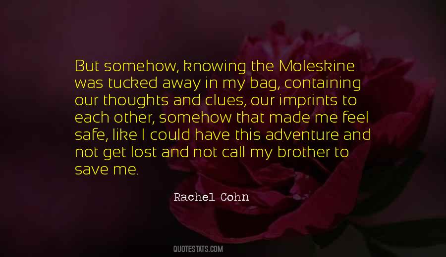 Rachel Cohn Quotes #307600
