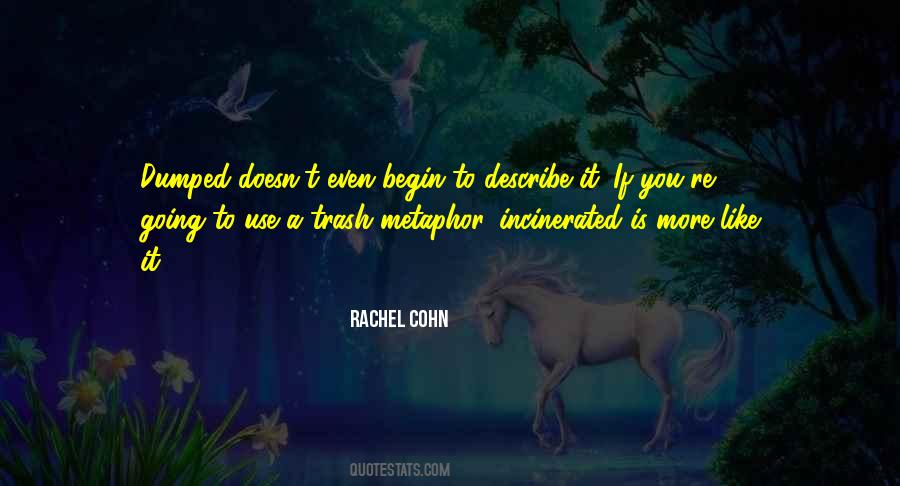 Rachel Cohn Quotes #368100