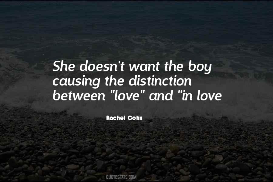 Rachel Cohn Quotes #378105