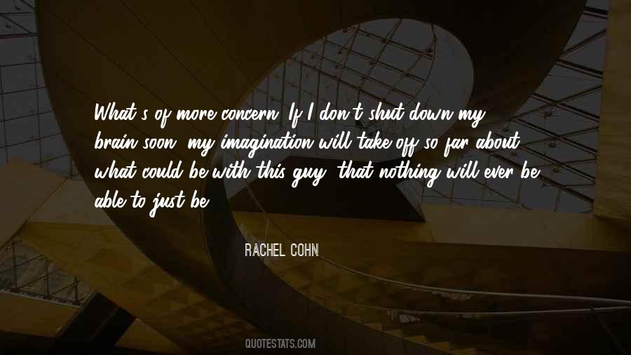 Rachel Cohn Quotes #469309