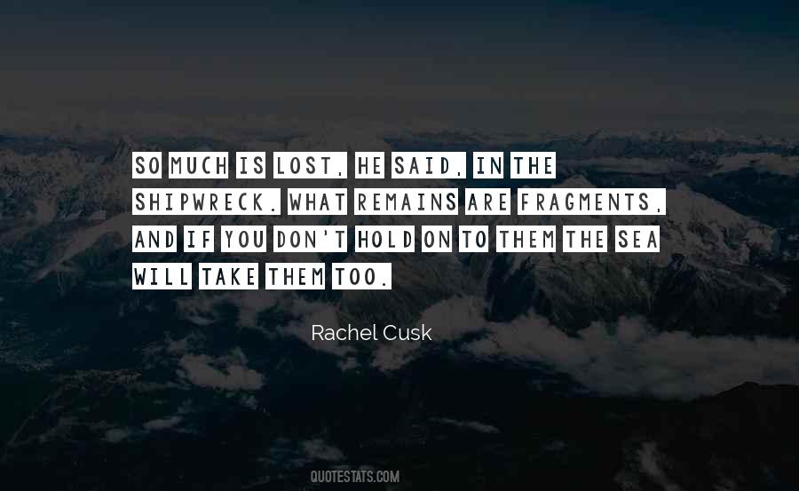 Rachel Cusk Quotes #751522