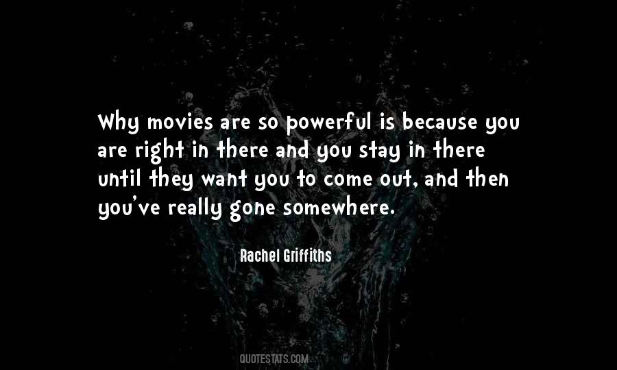 Rachel Griffiths Quotes #1292167