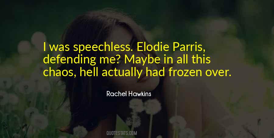 Rachel Hawkins Quotes #201234