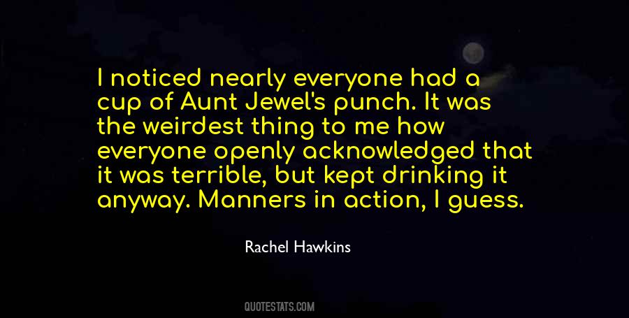 Rachel Hawkins Quotes #219468