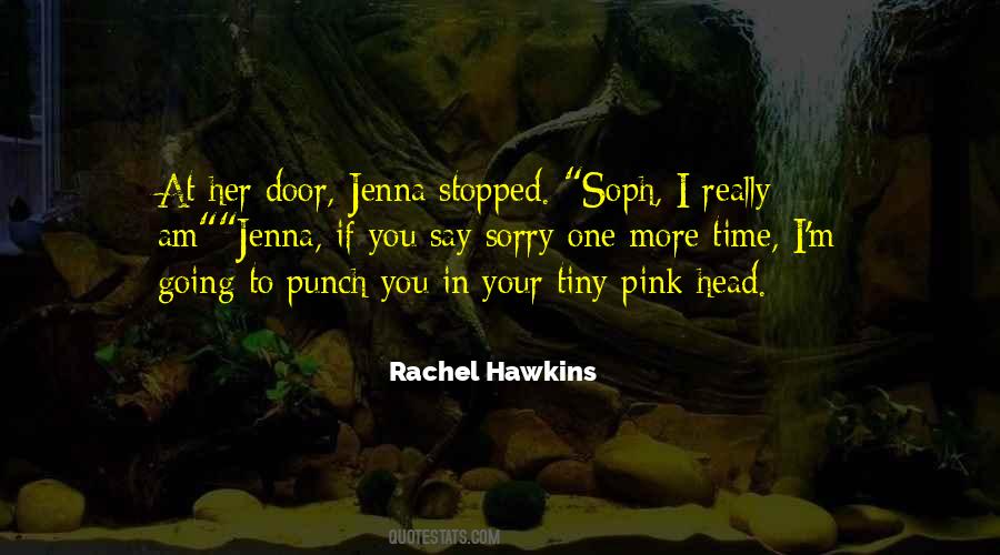 Rachel Hawkins Quotes #40484