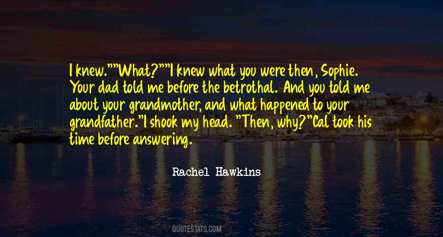 Rachel Hawkins Quotes #450276