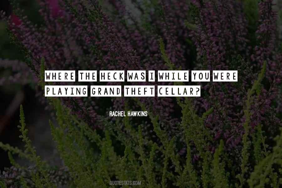 Rachel Hawkins Quotes #529555