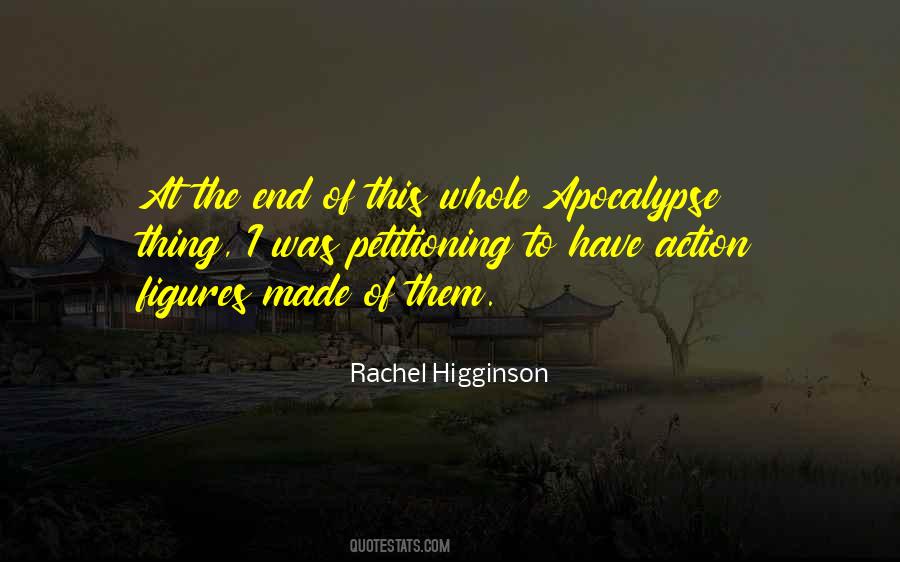 Rachel Higginson Quotes #136254