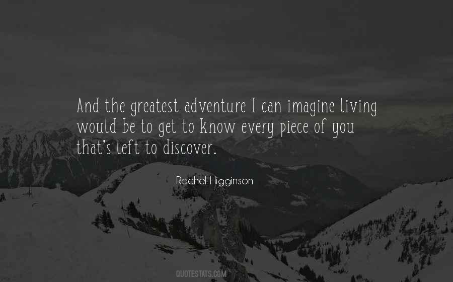 Rachel Higginson Quotes #1477341