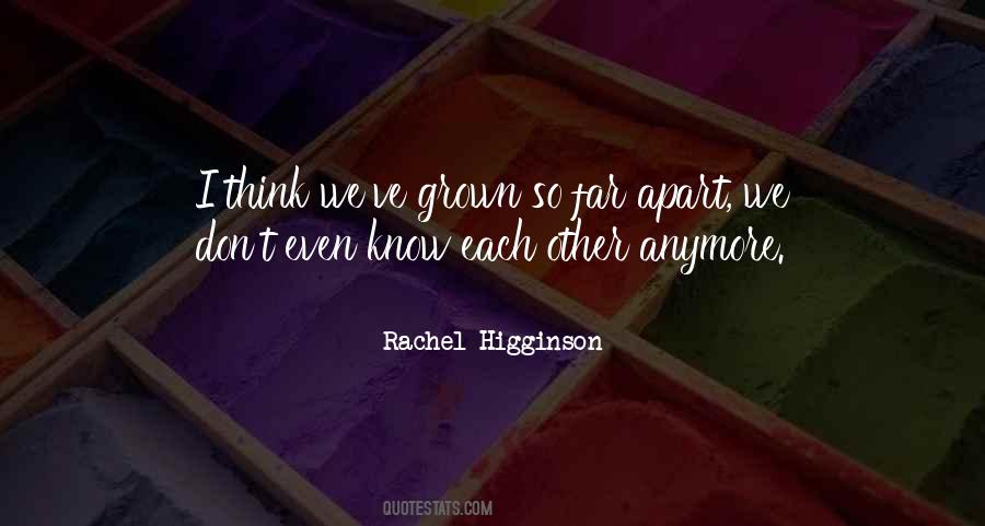 Rachel Higginson Quotes #399483