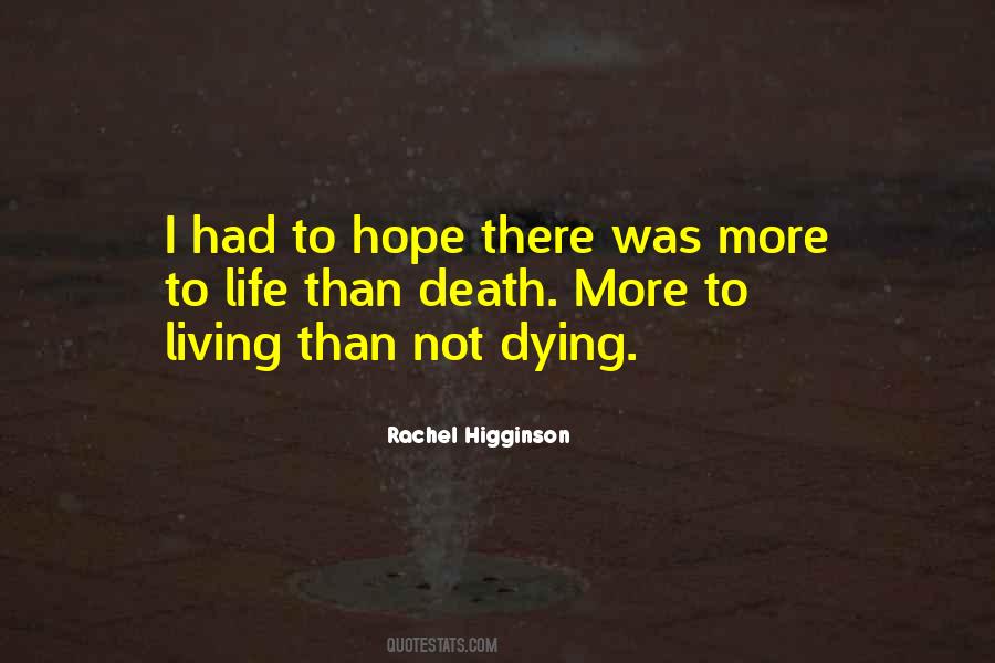 Rachel Higginson Quotes #474550