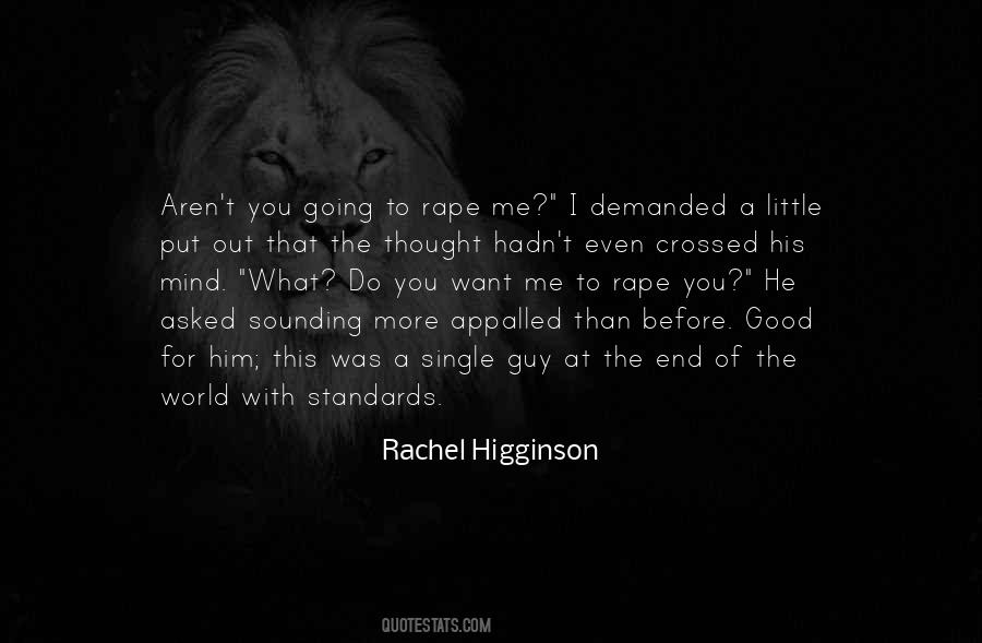 Rachel Higginson Quotes #707737