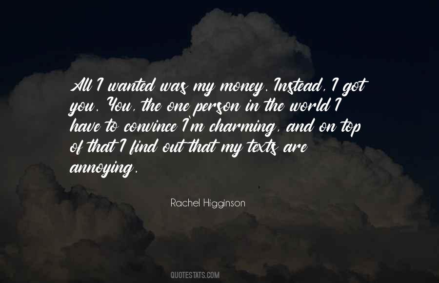 Rachel Higginson Quotes #757055