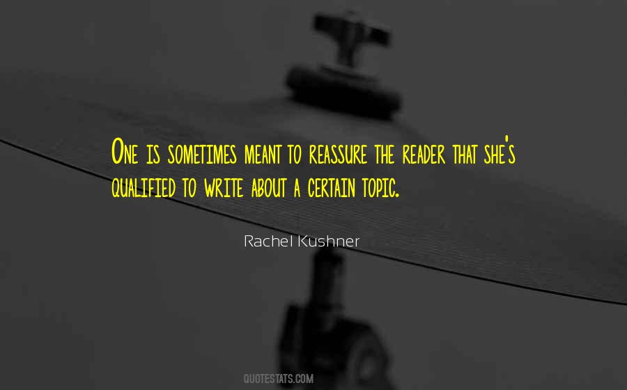Rachel Kushner Quotes #1038394