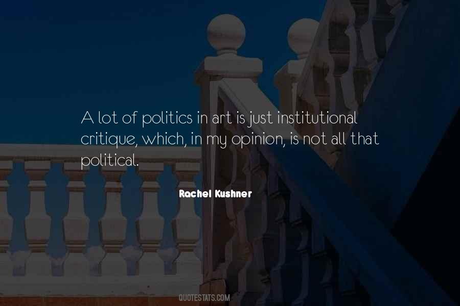 Rachel Kushner Quotes #329905