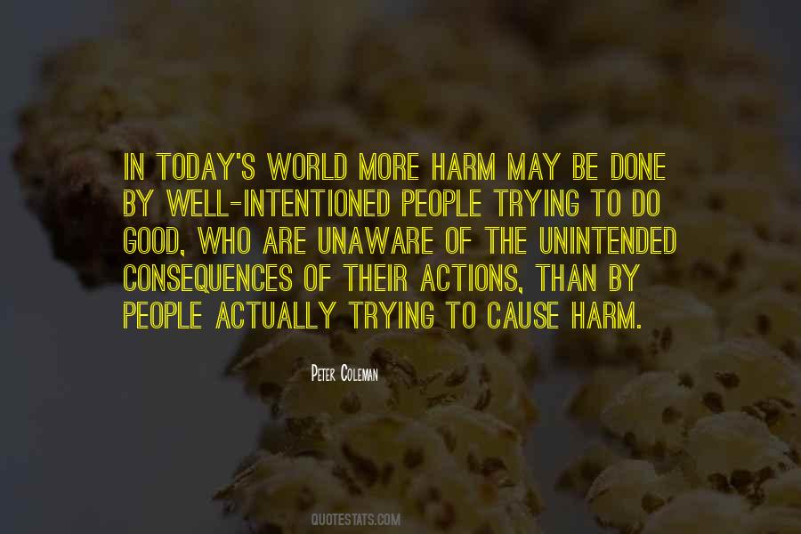 Quotes About Causing No Harm #1368733