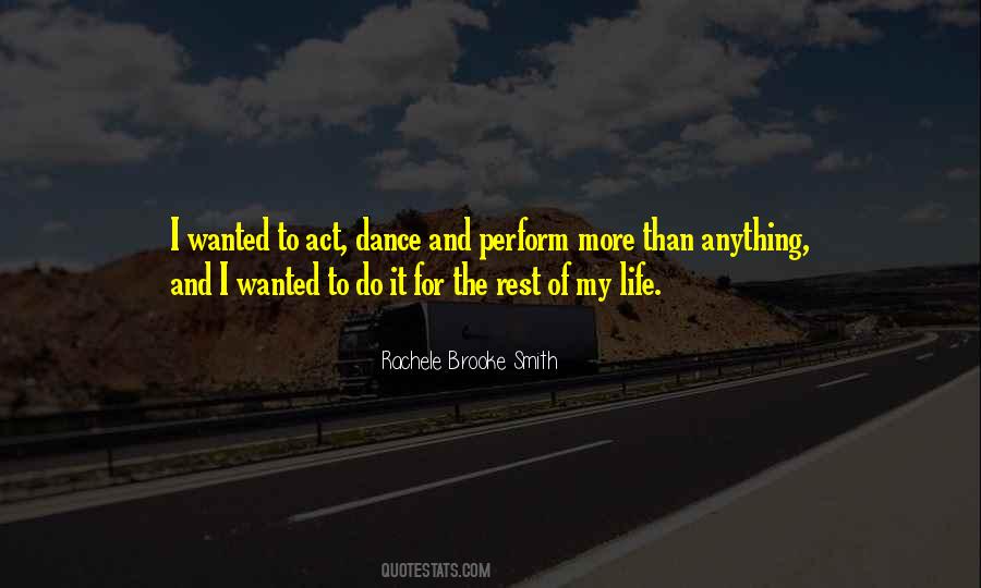 Rachele Brooke Smith Quotes #600252