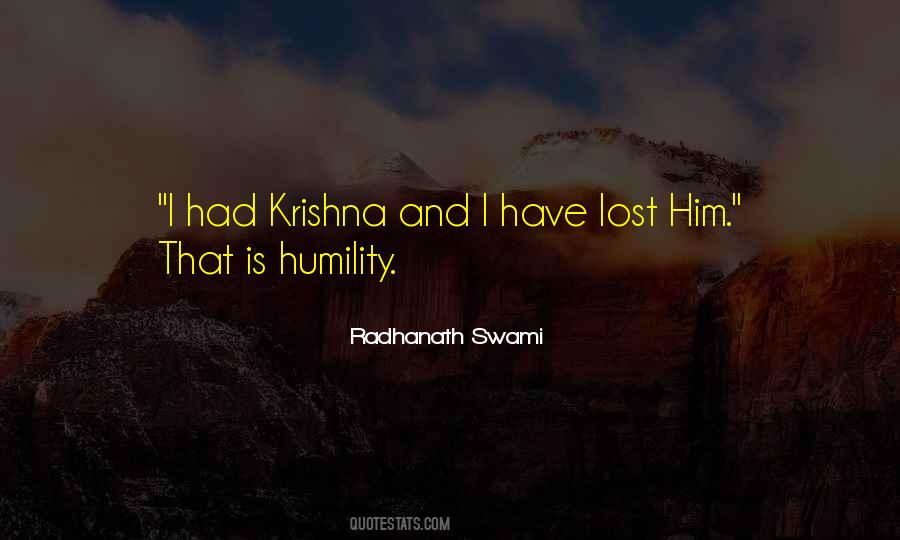 Radhanath Swami Quotes #1038173