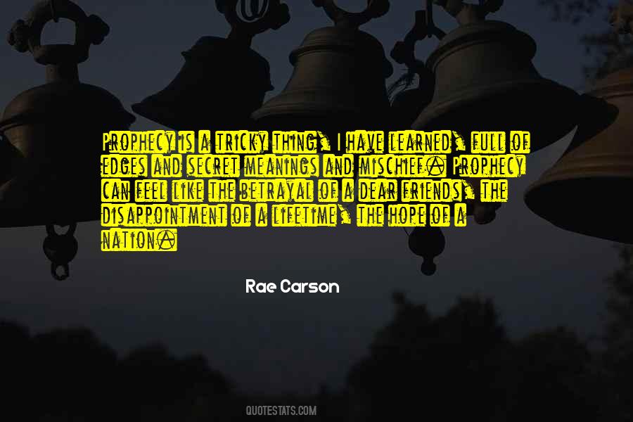 Rae Carson Quotes #609271