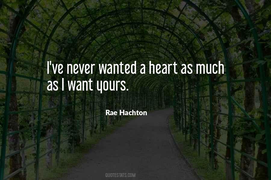 Rae Hachton Quotes #1090183