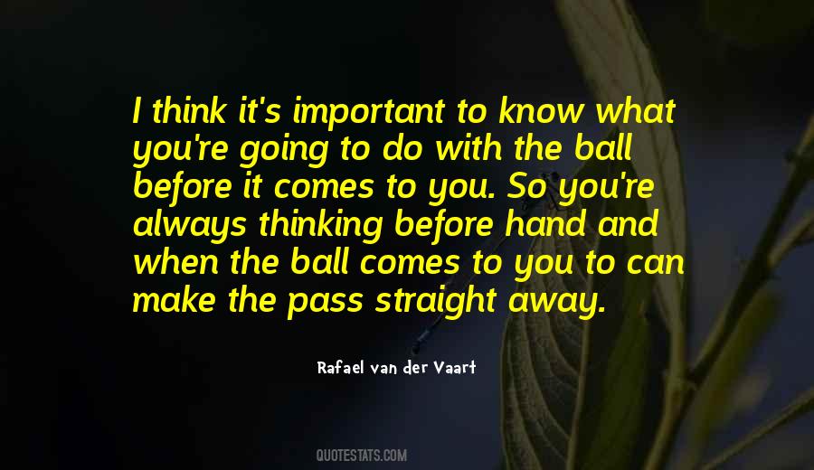 Rafael Van Der Vaart Quotes #1865559