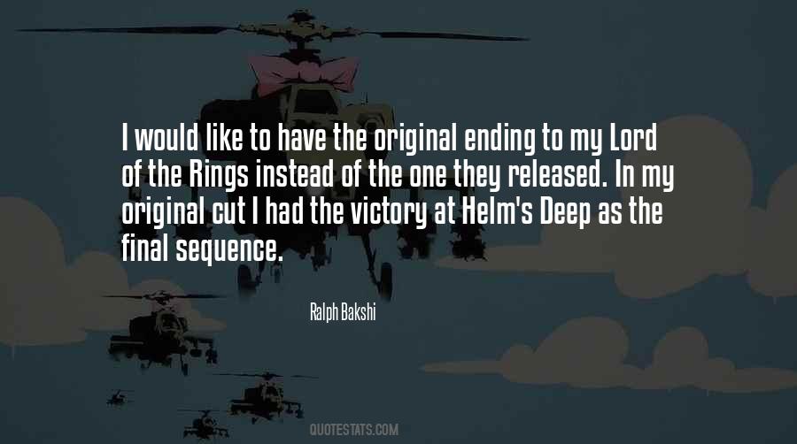 Ralph Bakshi Quotes #1484579