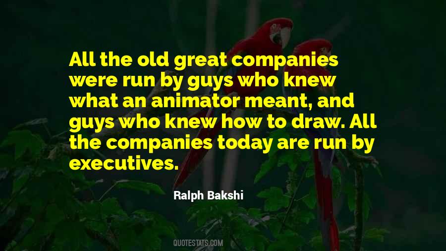 Ralph Bakshi Quotes #568052