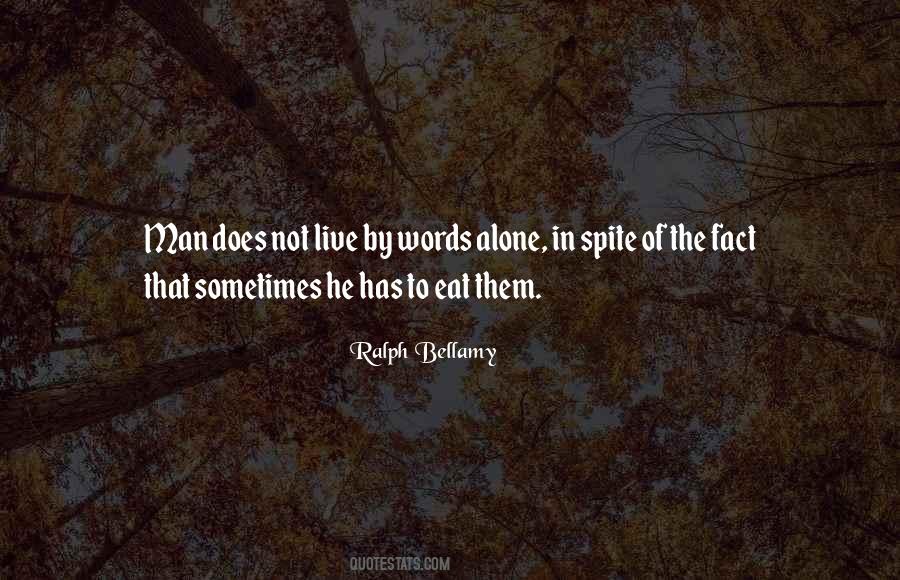 Ralph Bellamy Quotes #1790704