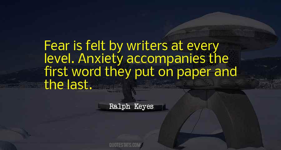 Ralph Keyes Quotes #1428044