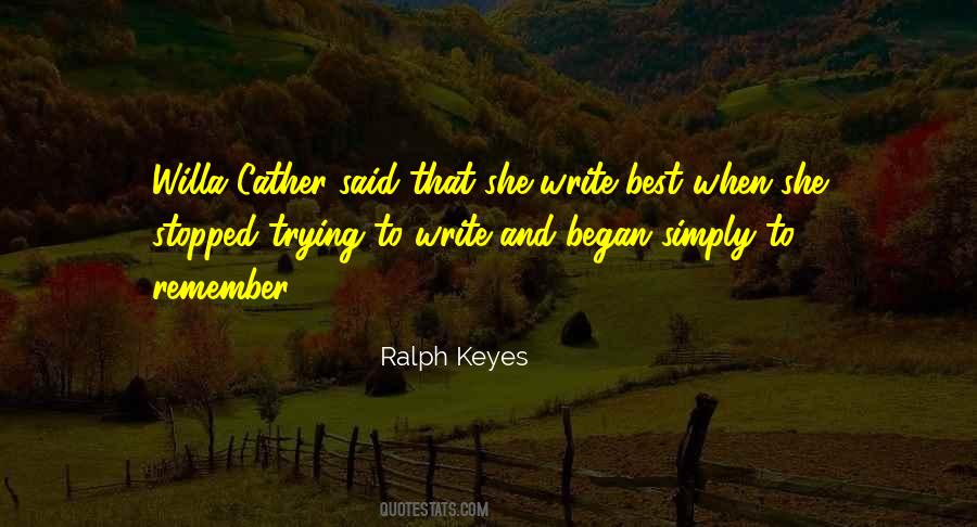 Ralph Keyes Quotes #1451480