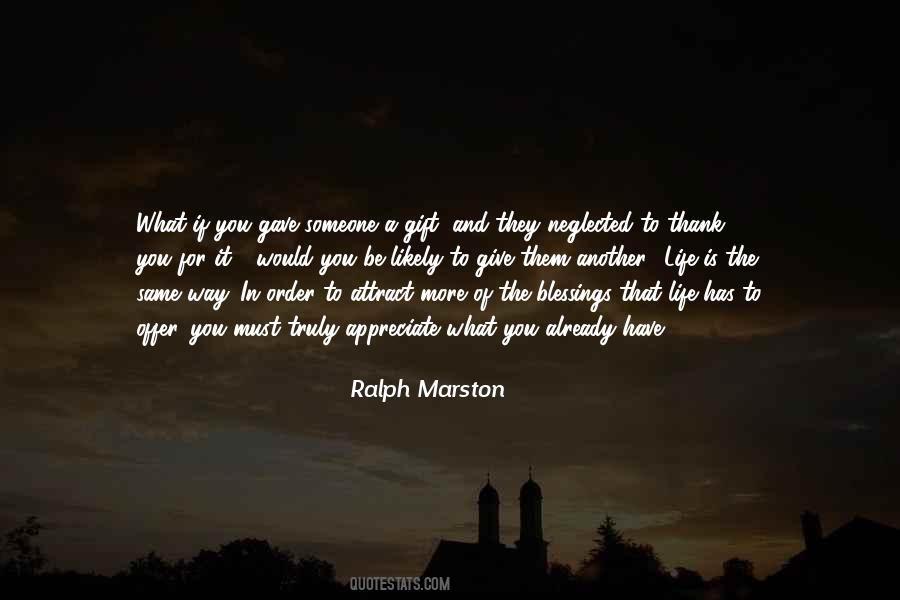 Ralph Marston Quotes #269183