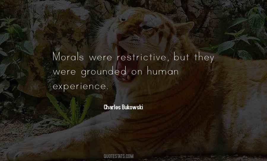 Quotes About Morals #1213622