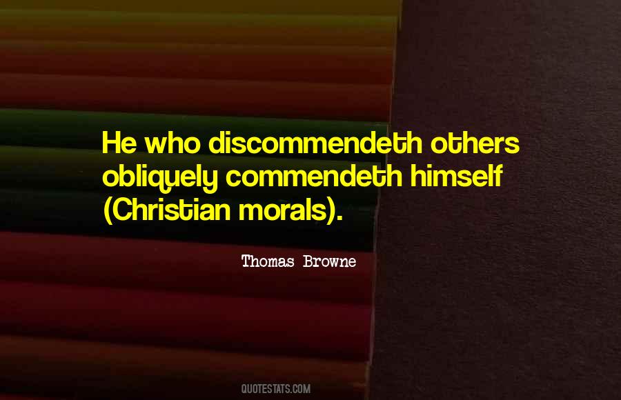 Quotes About Morals #1228105