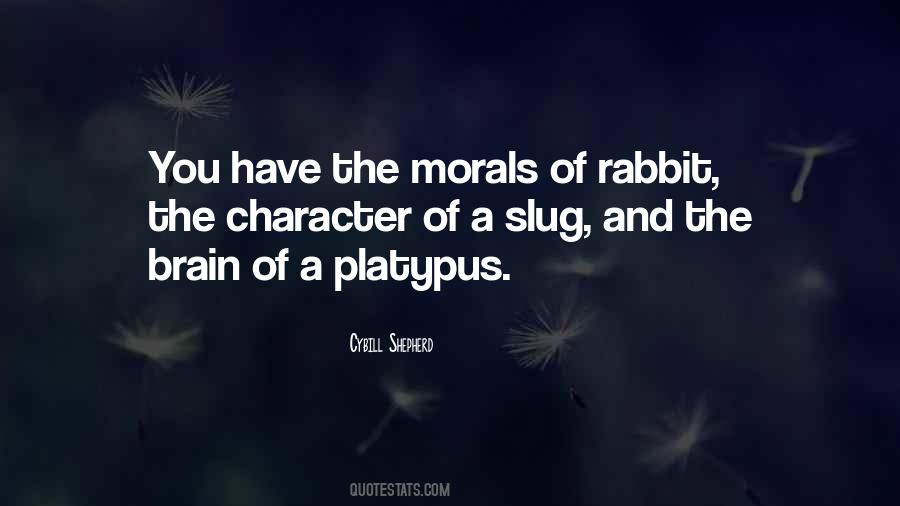 Quotes About Morals #1276588