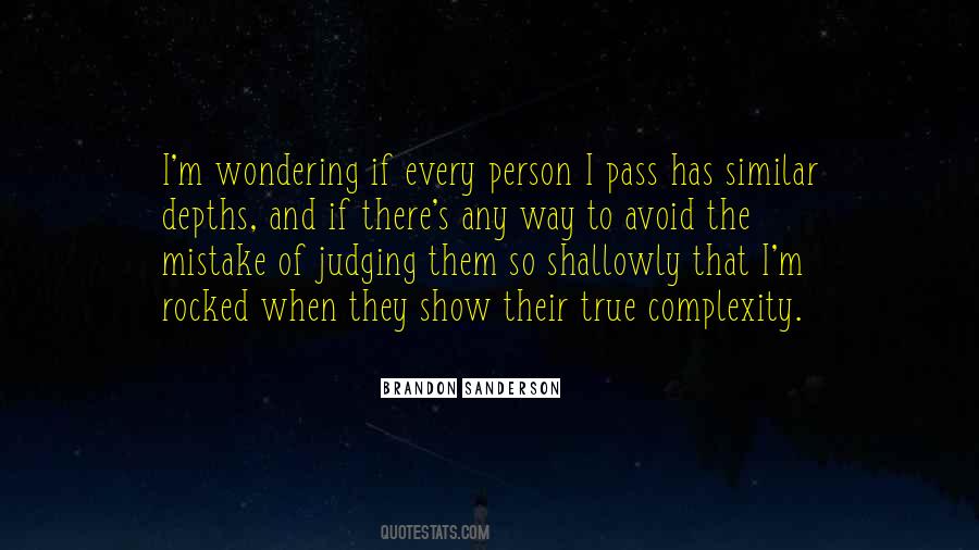 Quotes About Wondering #85616