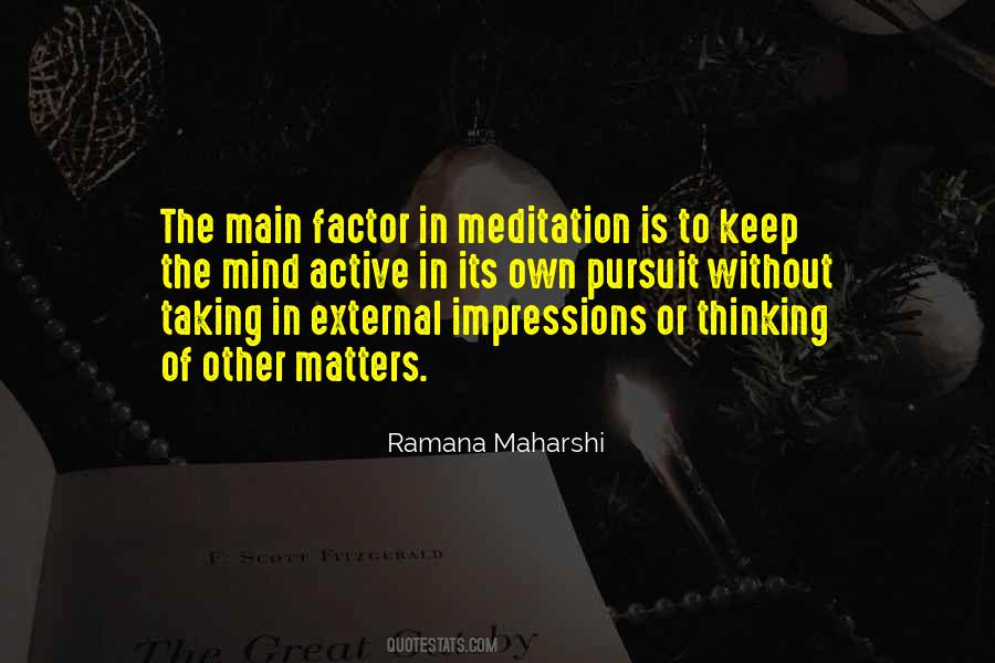 Ramana Maharshi Quotes #516196