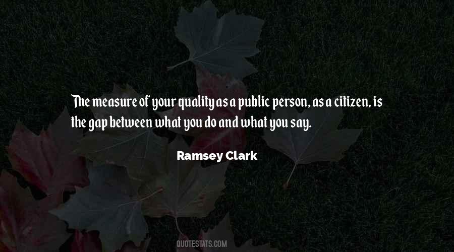 Ramsey Clark Quotes #1653418