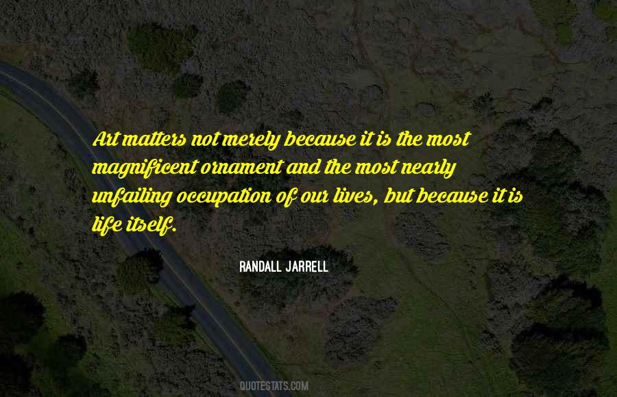 Randall Jarrell Quotes #114804