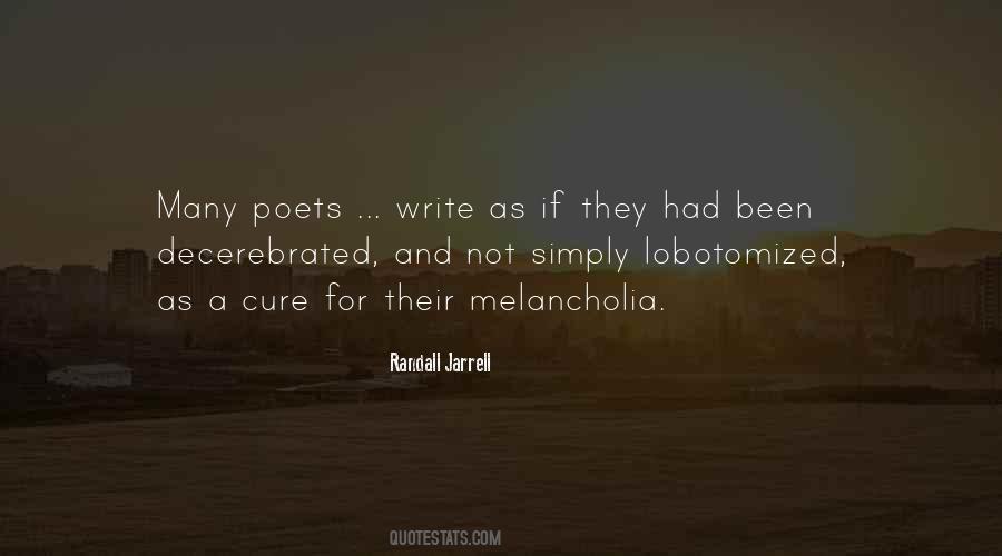 Randall Jarrell Quotes #1508829