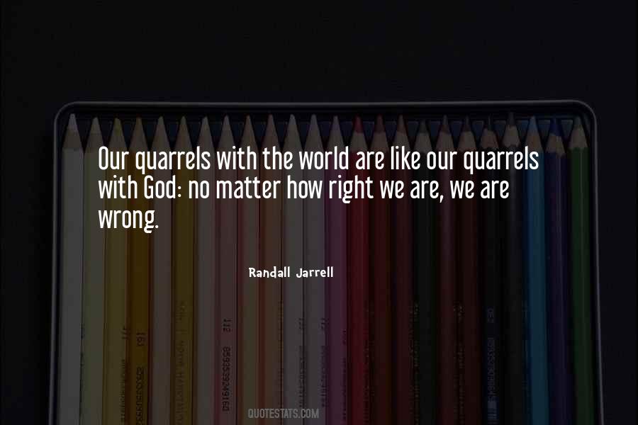 Randall Jarrell Quotes #1517517